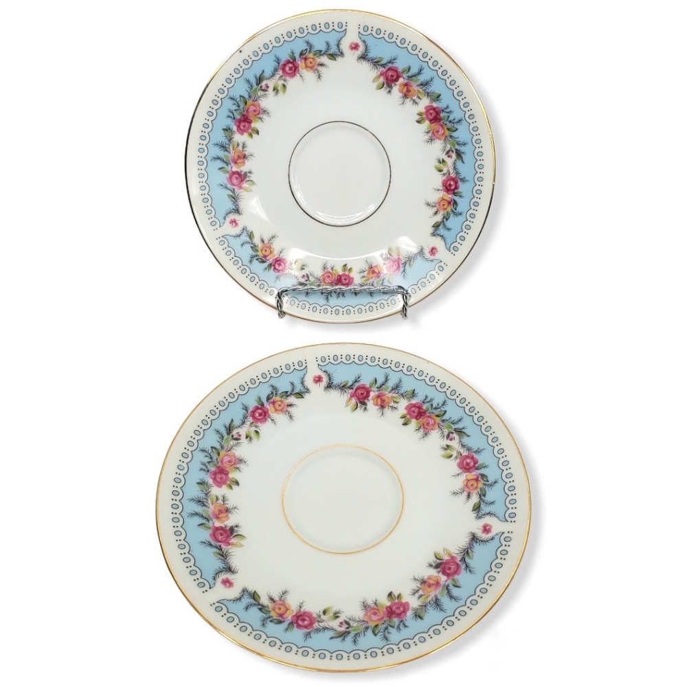 Tatung Vintage Oriental Porcelain Dessert Set
